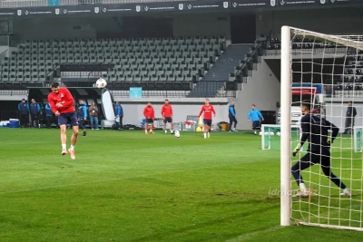 Azərbaycan millisinin İslandiya ilə oyunu öncəsi açıq məşqi