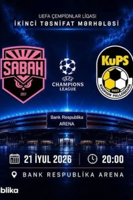 Sabah Finlandiya çempionu KuPS ile qarşılaşır
