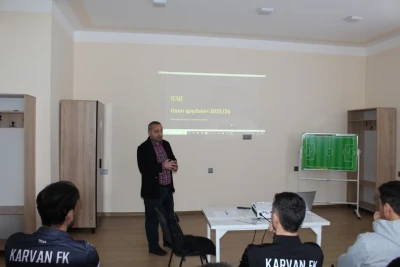 "Karvan-Yevlax" komandası üçün oyun qaydaları seminarı