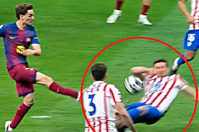 VAR "Barselona" - "Atletiko" matçında əllə oyunu görməzliyə gəldi