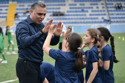 Large football festival organized in Baku with FIFA support