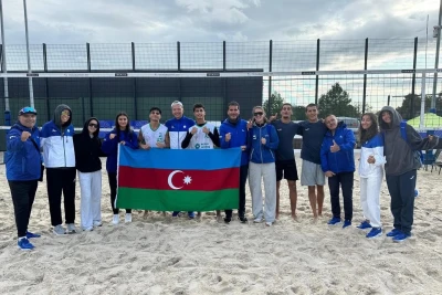 Azərbaycanın oğlanlardan ibarət çimərlik voleybolu millisi EEVZA çempionatında 5-ci yeri tutub