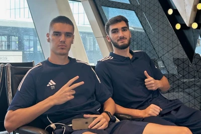 "Zirə" "Hayduk" ilə cavab oyununa görə Xorvatiyaya səfər edib - FOTO