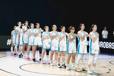 Azərbaycanın U-16 basketbolçu qızları Avropa çempionatında ilk qələbəsini qazanıb