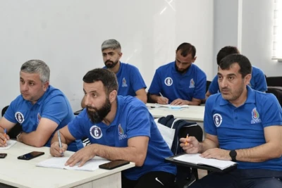 Gəncədə UEFA C kateqoriyalı məşqçi kursunun II mərhələsi yekunlaşıb