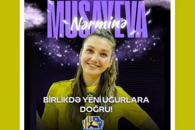 "Gəncə" VK Nərminə Musayeva ilə müqaviləni uzadıb