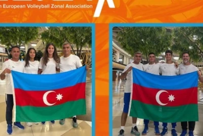 Çimərlik voleybolu üzrə yığma komandalarımız Latviyaya yollanıblar