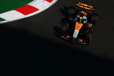 Lando Norris Meksika Qran-prisinin sıralama turunda birinci olub