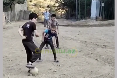 Alar kəndində uşaqların idman meydançası problemi
