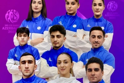 Azərbaycan karateçiləri MDB Oyunlarında 16 medal, o cümlədən 6 qızıl medal qazandılar