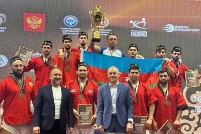 Azərbaycan millisi kəmər güləşi və qırğız kuroş üzrə dünya çempionatında 22 medal qazanıb