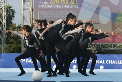 Bakı Bulvarında 3-cü Beynəlxalq "Gimnastika Hamı Üçün" Tədbirinə Start Verilir