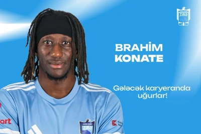 Zirə futbol klubu Brahim Konate ilə müqaviləsini bağlayıb