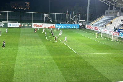 "Turan Tovuz" - "Qarabağ" oyununda hesab açıldı: 1:0