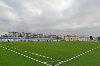 Binə Stadionunun süni örtüyü yenidən FIFA "Quality Pro" sertifikatını aldı - FOTO
