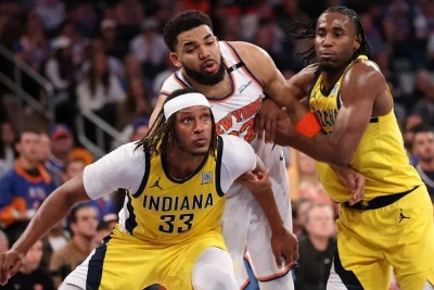 NBA-də yarımfinal seriyasının növbəti oyunu baş tutub, "Nyu-York Niks" hesab arasındakı fərqi kiçildib