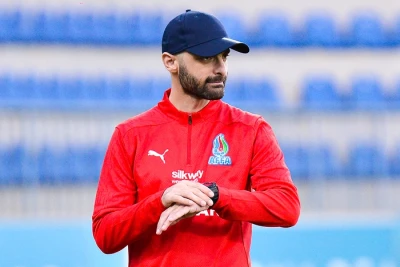 Rəşad Eyyubovun müsahibəsi: "Məqsədim bu seçmə mərhələdə 10-dan çox xal toplamaqdır və böyük futbol üçün oyunçu hazırlamaqdır"