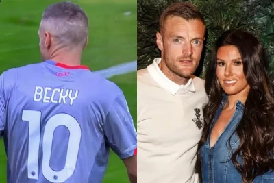 Ceymi Vardi həyat yoldaşı Rebekanın adını formasında daşıyaraq qadınlara dəstək oldu