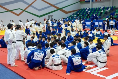 Gənc cüdoçularımız Avropa çempionatına hazırlaşmaq üçün Qubaya toplaşıblar