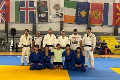 Azərbaycanın gənc cüdoçuları Şimali Makedoniyada Avropa çempionatına hazırlıq məşqlərinə qatılıblar