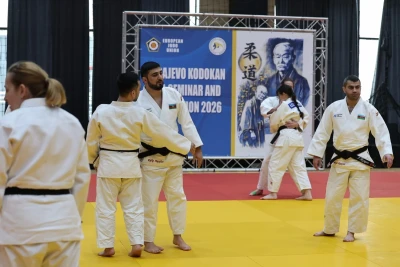 Azərbaycanlı kata mütəxəssisləri Sarayevoda kodokan seminarında iştirak edərək sertifikat əldə ediblər