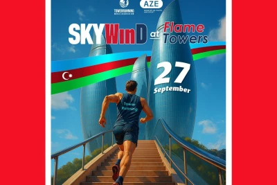 "Flame Tower Run" beynəlxalq şaquli qaçış təqviminə daxil edildi: yarış ən çətinlərdən biri hesab olunur