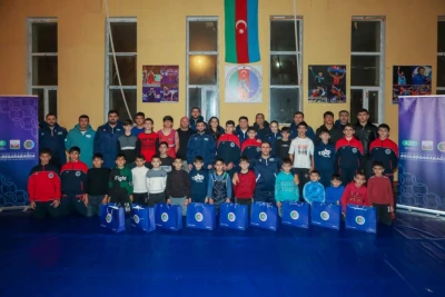 Güləş Ulduzları "Güləş Qarabağda" Kampaniyası Çərçivəsində Füzulidə Gənclərlə Görüşüb