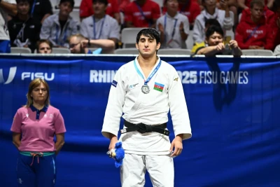 Elcan Hacıyev ardıcıl ikinci Universiadada medal qazanıb