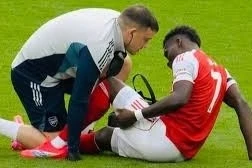 Bukayo Saka Zədə Səbəbindən Bir Ay Oynamayacaq