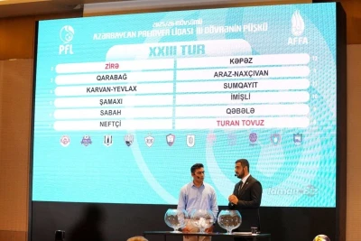 Azərbaycan Premyer Liqası 2025/2026 mövsümünün püşkatma mərasimi keçirildi: İlk turun təqvimi bəlli oldu