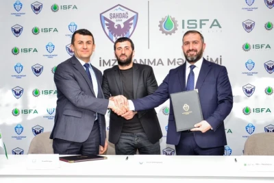"Şahdağ Qusar" Futbol Klubu və ISFA Green Life arasında tərəfdaşlıq müqaviləsi imzalanıb