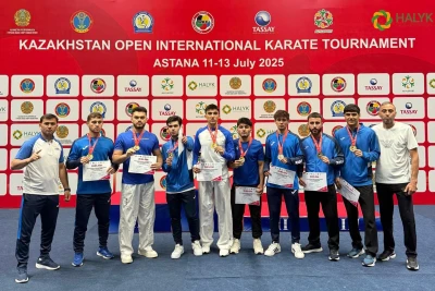 Azərbaycan karateçiləri “Qazaxıstan Open”də 12 medal qazanıb, komanda yarışında birinci olub - FOTO
