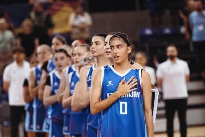 U-16 qadın milli basketbol komandası İsveçə məğlub olub