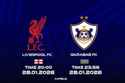 "Liverpul" - "Qarabağ" matçı üçün azarkeşlərə ayrılan yerlərin sayı açıqlandı