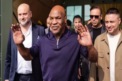 Mayk Tayson serial çəkilişləri üçün İstanbulda görülüb