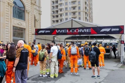 "Formula 1": Azərbaycan Qran-prisinin marşalları yarışa hazırdır - FOTO