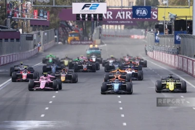 Formula 2: ABŞ pilotu Cek Krouford Bakı Qran-Prisinin qalibi oldu
