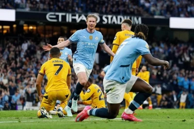 De Bruyne "Mançester Siti" üçün mühüm 3 xalı təmin etdi - VİDEO