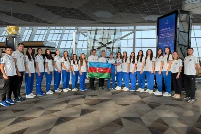20 yaşadək voleybolçu qızlardan ibarət Azərbaycan millisi Gürcüstana yola düşüb