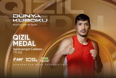 Səidcəmşid Cəfərov Dünya Kubokunda qızıl medal qazanıb