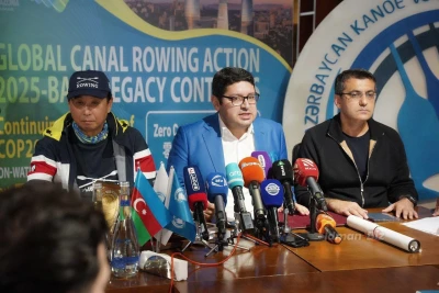 AKAF Zəfər Günü və 2023-cü ilin yekunları ilə bağlı mətbuat konfransı keçirib, Xəzərdə nümayiş çıxışları təşkil edib