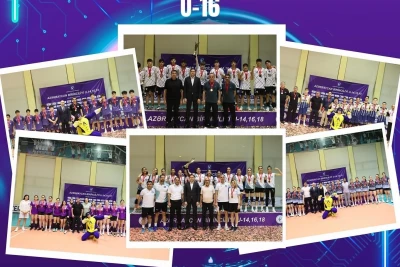 16 yaşadək voleybolçular arasında Azərbaycan birinciliyinin qalibləri məlum olub: "Möminə Xatun" və "Oğuz RVK" çempion olub