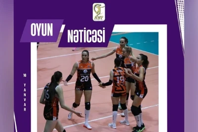 Voleybol üzrə Azərbaycan Yüksək Liqasında oyunlar: "Azerreyl" qalib, qadınlardan "Turan" və "DH Volley" də üstün