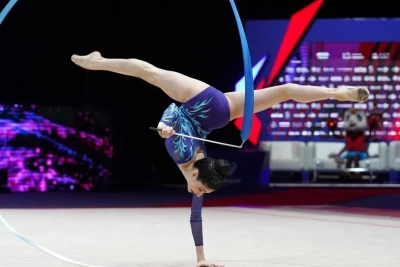 Bədii Gimnastika üzrə Azərbaycan Millisi Yeniyetmələr Arasında Dünya Çempionatına Yollanıb