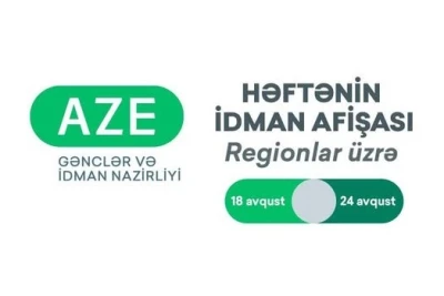 Regionlar üzrə Avqust ayının İdman Tədbirləri Afişası