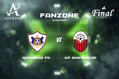 “Qarabağ” – “Şkendiya” matçından öncə fan zona təşkil olunacaq